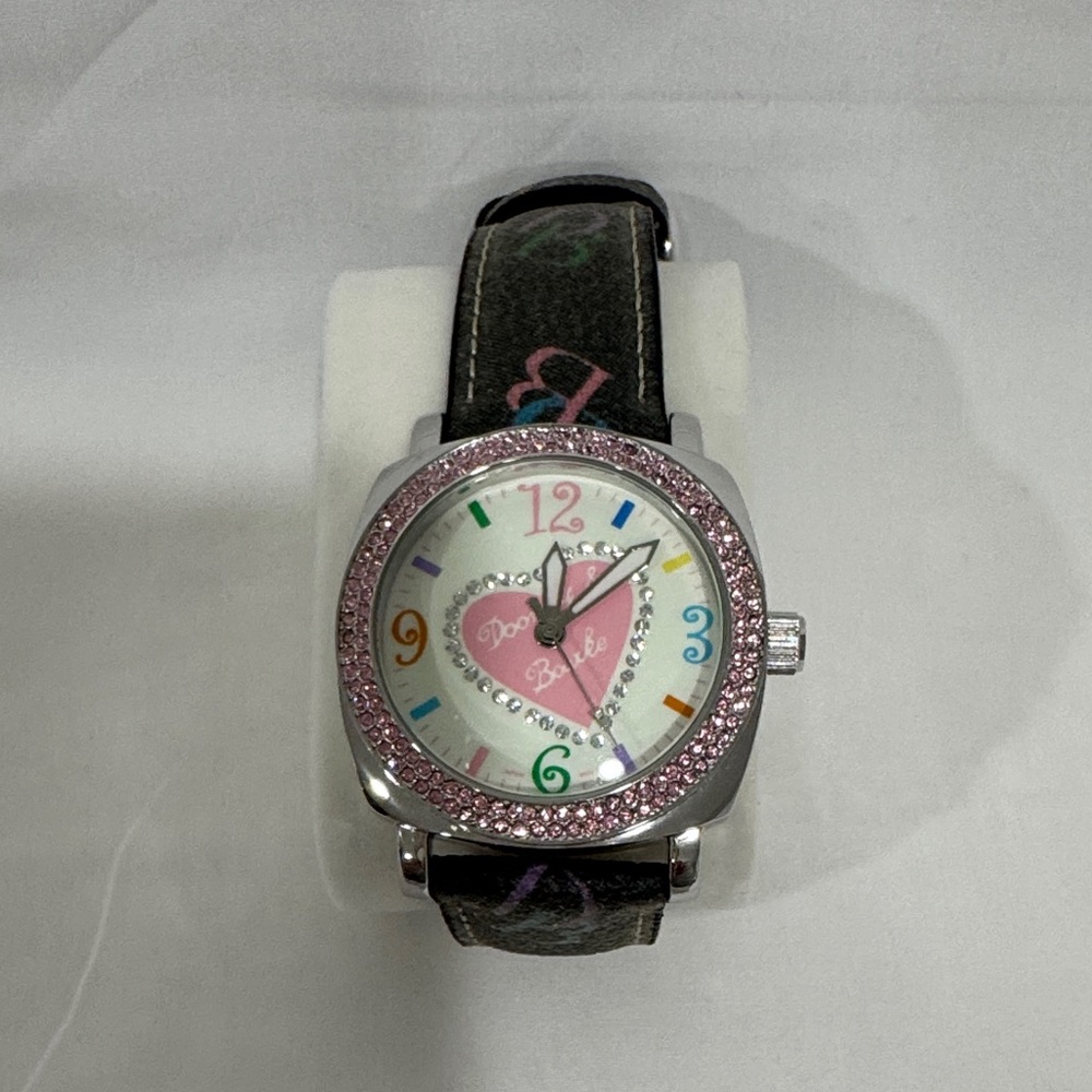 Dooney & Bourke Pink Heart Dial Watch